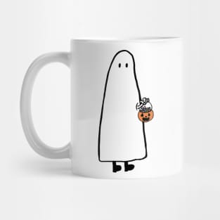 Ghost with candies Mug